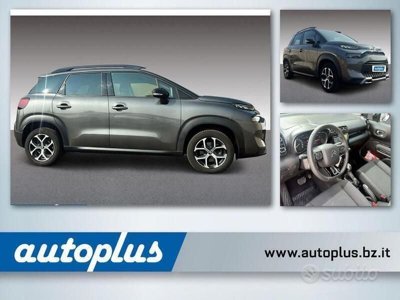 Antracite Usata 2024 Citroën C3 Aircross PureTech SUV | 17.900 € (Buon prezzo) - Immagine 1/4