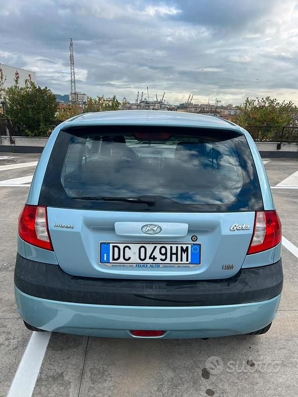 Usata Hyundai Getz 88 CV (64 kW) 2006 Blu Utilitaria