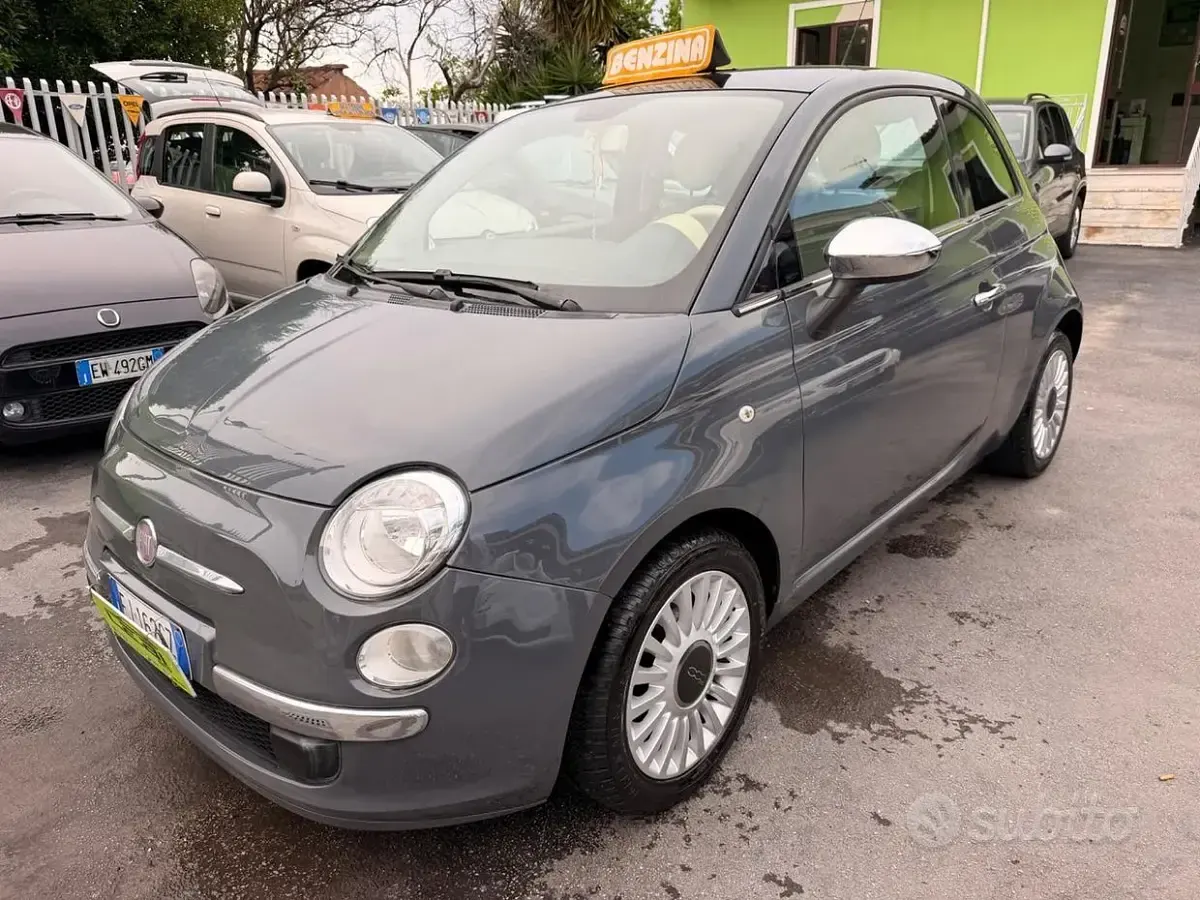 Usata Fiat 500 Lounge 69 CV (50 kW) 2011 Grigio Berlina