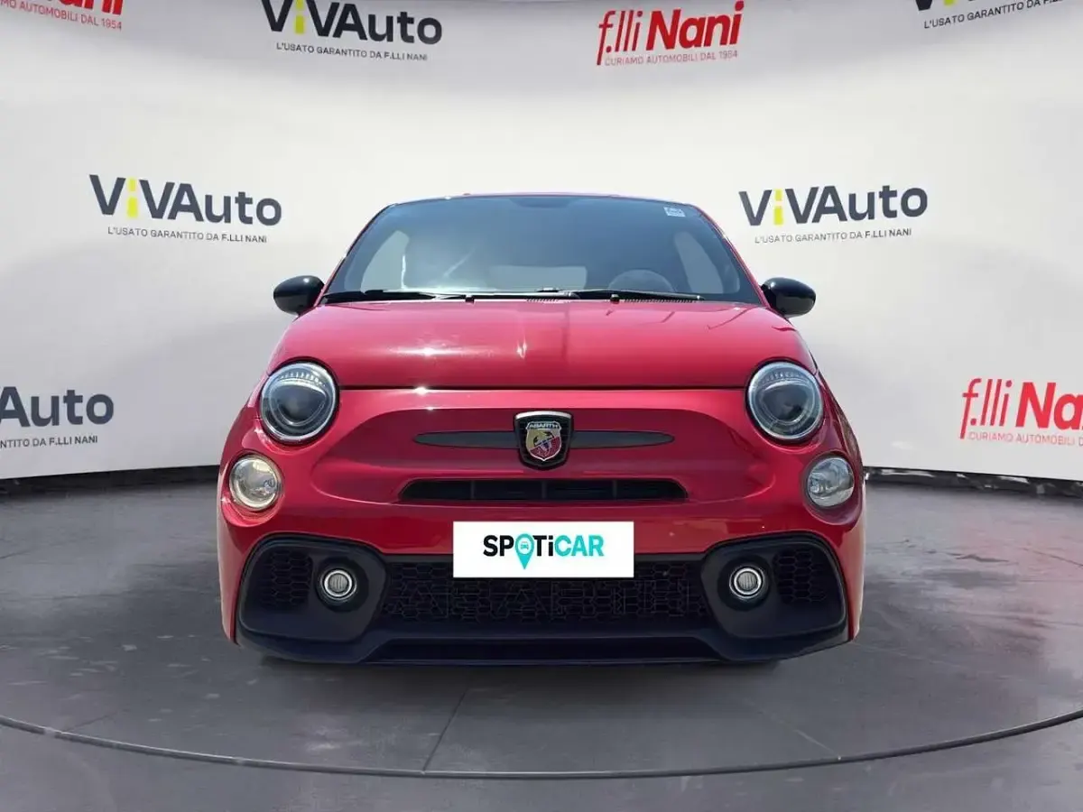 Usata Abarth 595C Competizione 179 CV (131 kW) 2016 Rosso Cabrio