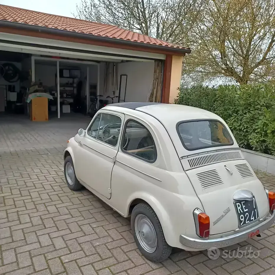 Usata Fiat 500 1960 Grigio Utilitaria