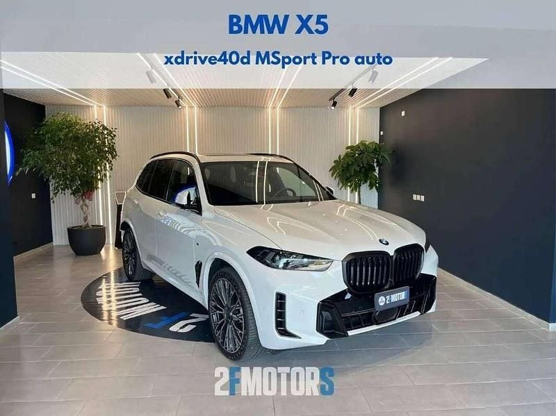 Usata BMW X5 M Sport 352 CV (258 kW) 2025 Bianco SUV