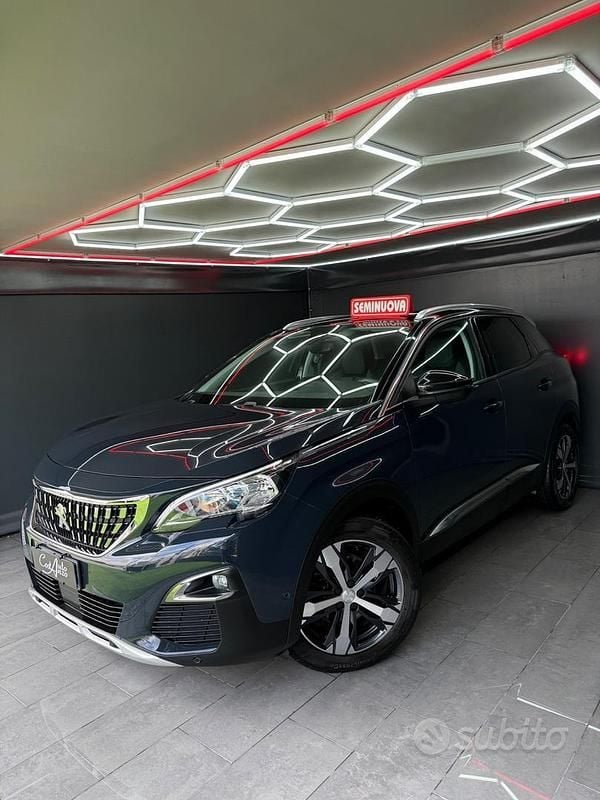 Usata Peugeot 3008 Allure 131 CV (96 kW) 2018 Blu SUV