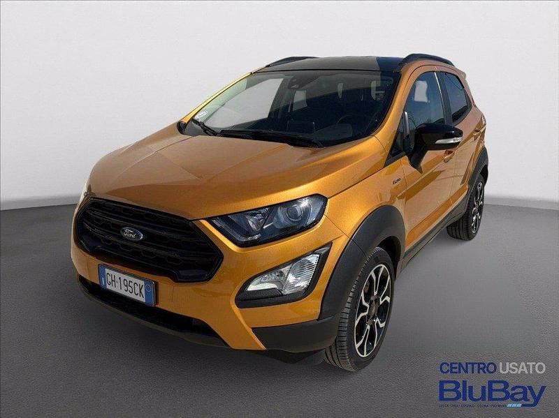 Usata Ford Ecosport Active 125 CV (91 kW) 2021 Giallo SUV