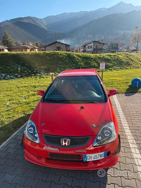 Usata Honda Civic 2003 Rosso Berlina