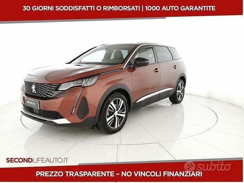 Usata Peugeot 5008 Allure 136 CV (100 kW) 2024 Arancione SUV