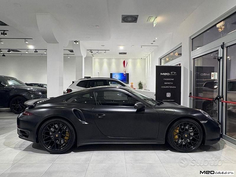 Usata Porsche 911 Turbo S 560 CV (411 kW) 2014 Nero Coupé