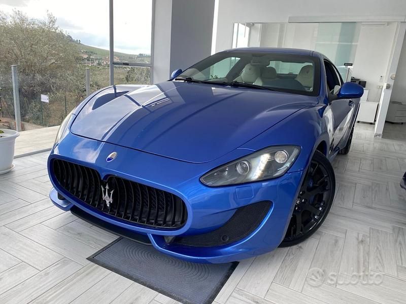 Usata Maserati Granturismo 460 CV (338 kW) 2014 Blu Coupé
