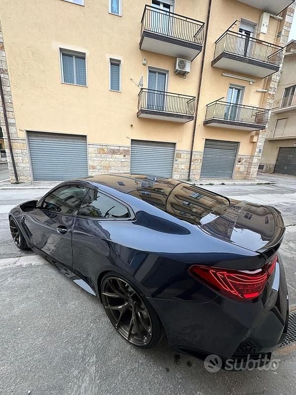 Usata BMW M4 Competition Edition 509 CV (374 kW) 2022 Blu Coupé