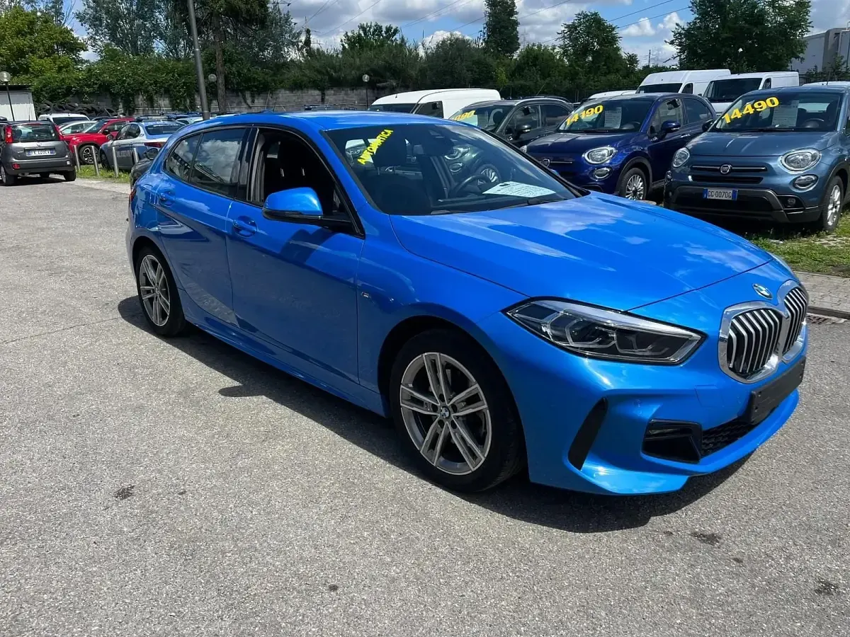 Usata BMW 118 M Sport 136 CV (100 kW) 2022 Blu Utilitaria