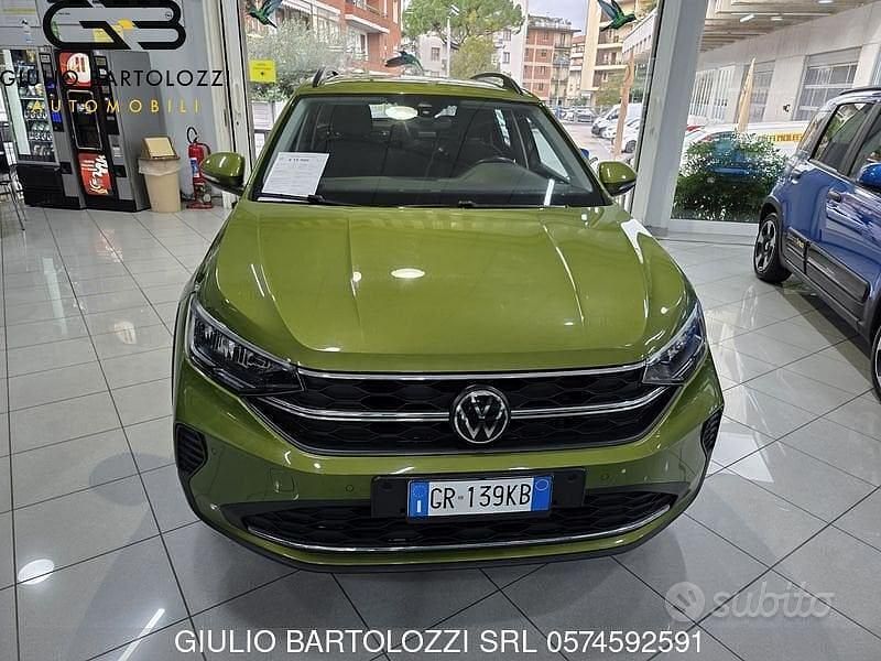 Usata VW Taigo Life 95 CV (69 kW) 2022 Verde SUV
