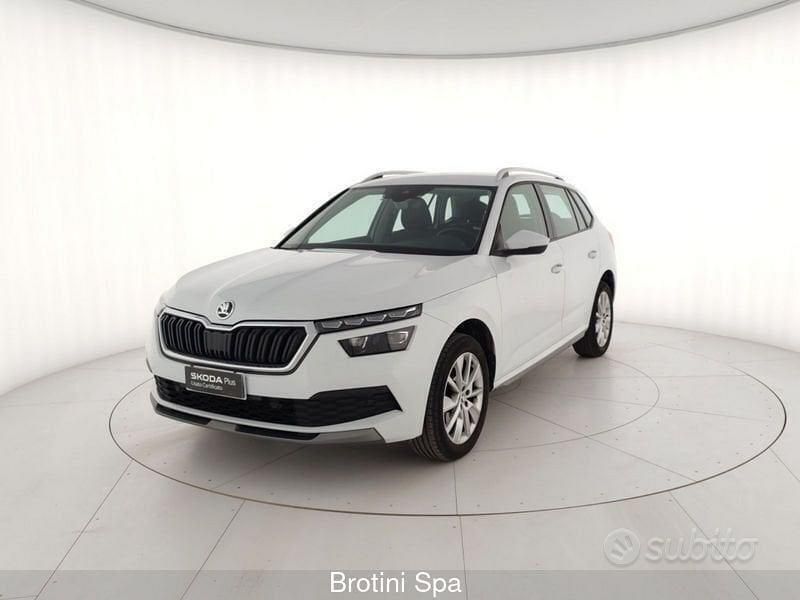 Usata Skoda Kamiq Style 110 CV (80 kW) 2022 Bianco SUV