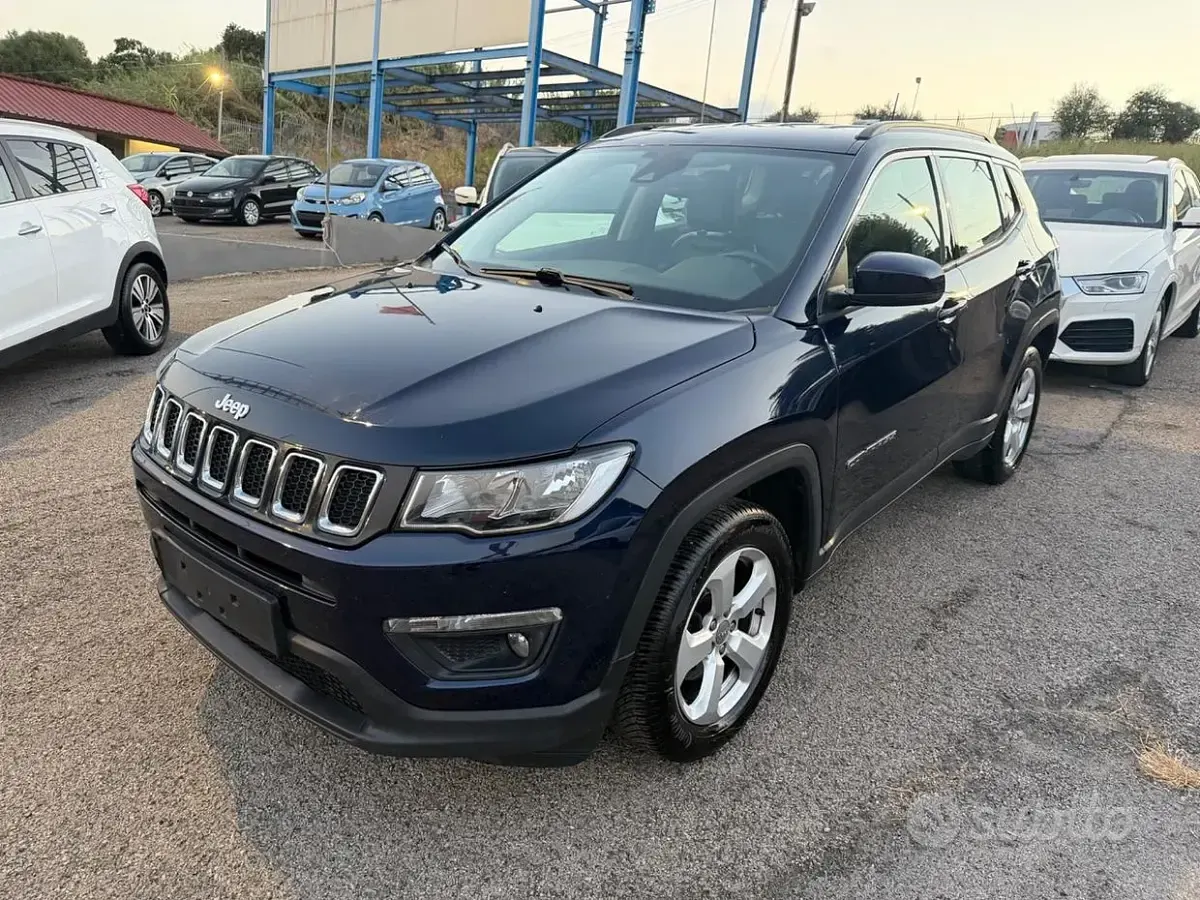 Usata Jeep Compass Longitude 120 CV (88 kW) 2018 Bluazzurro SUV
