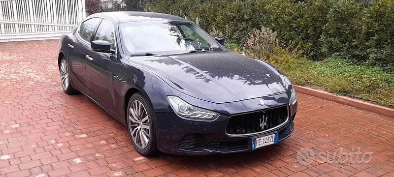 Usata Maserati Ghibli 250 CV (183 kW) 2016 Blu Berlina