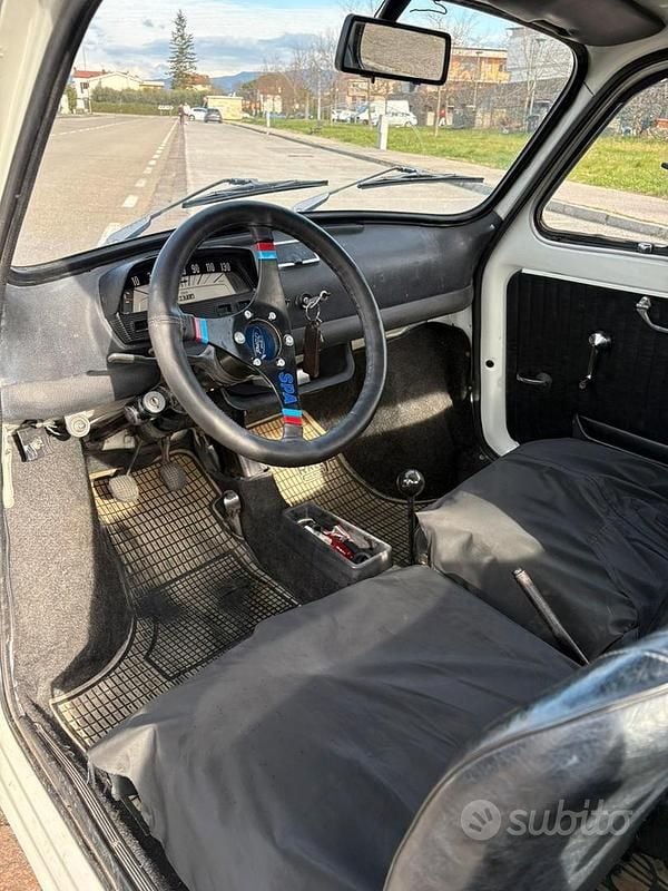 Usata Fiat 500 Abarth 1970 Bianco Berlina