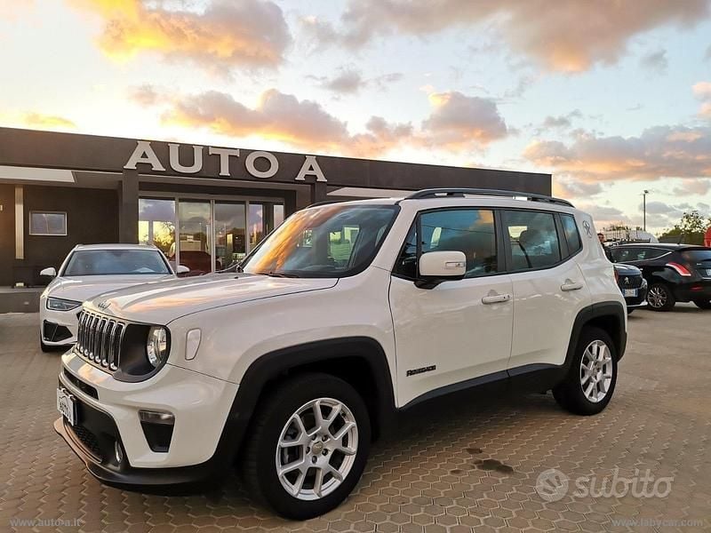 Usata Jeep Renegade Longitude 120 CV (88 kW) 2020 Bianco SUV