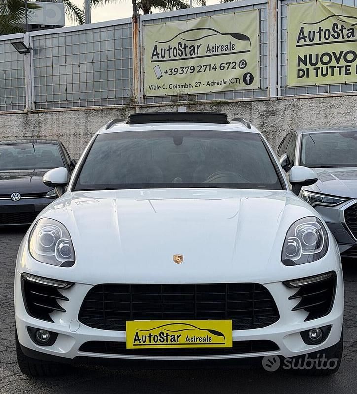 Usata Porsche Macan S 258 CV (189 kW) 2015 Bianco SUV