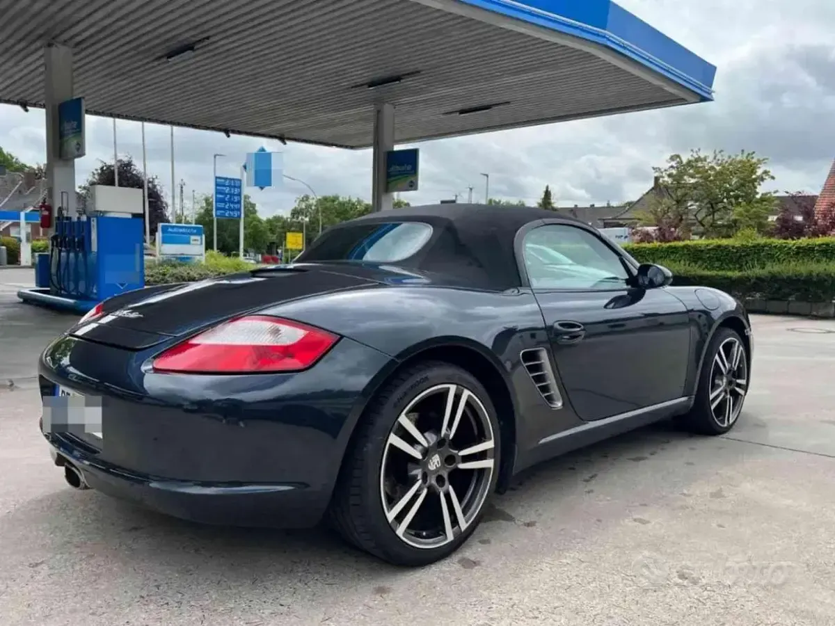 Usata Porsche Boxster 239 CV (175 kW) 2005 Blu Cabrio