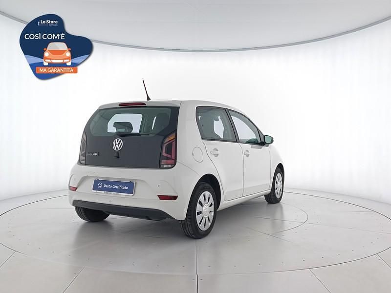 Begagnad VW up! Move 68 HK (50 kW) 2018 Vit Halvkombi