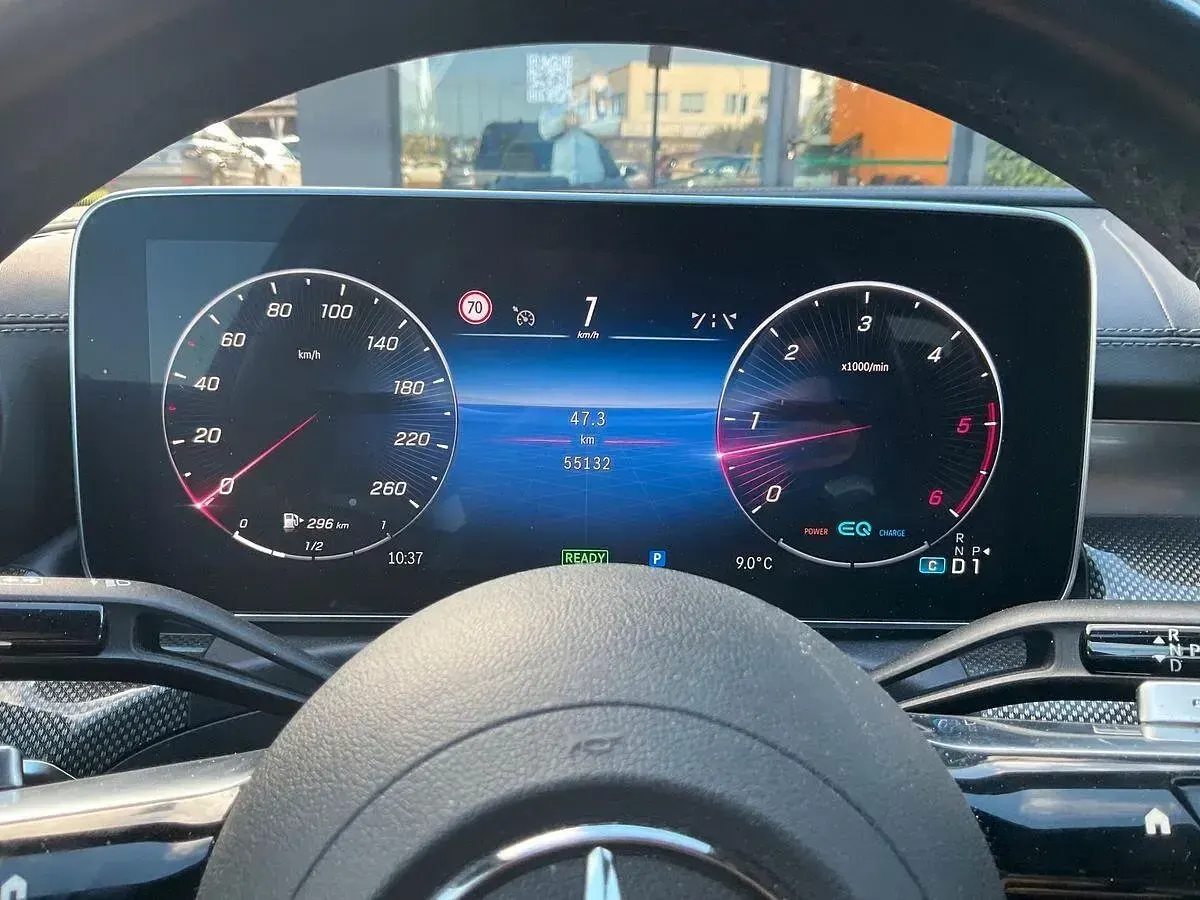Usata Mercedes C220 Premium 199 CV (146 kW) 2021 Nero Berlina