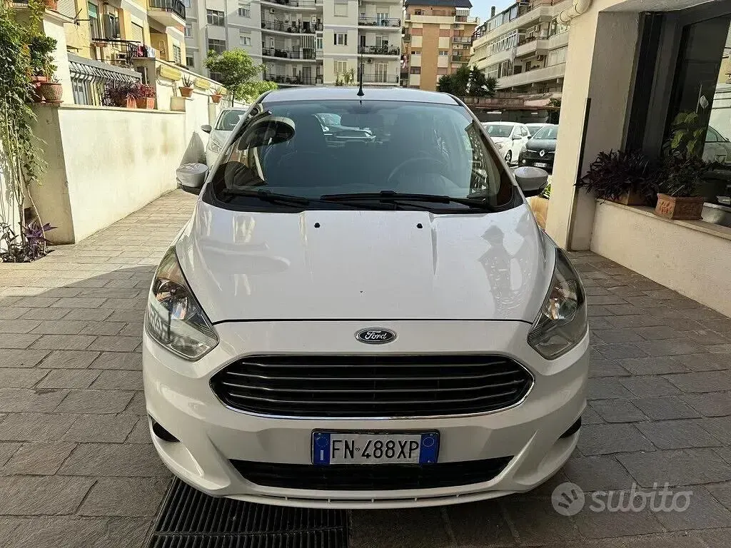 Usata Ford Ka Plus 69 CV (50 kW) 2018 Bianco Utilitaria