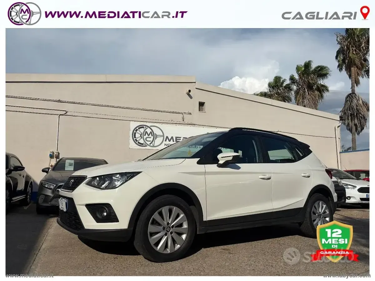 Usata Seat Arona Style 95 CV (69 kW) 2020 Bianco SUV