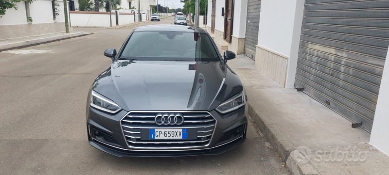 Usata Audi A5 Sportback S-Line 190 CV (139 kW) 2019 Grigio Utilitaria