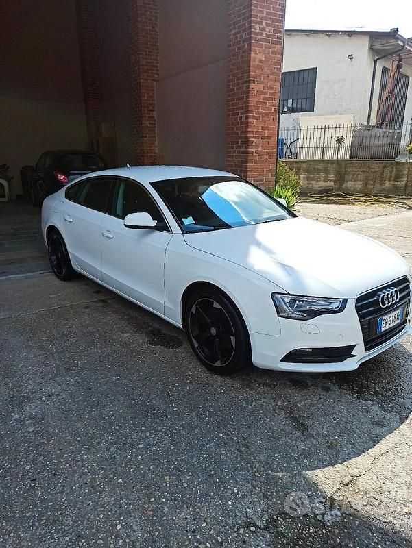 Usata Audi A5 177 CV (130 kW) 2011 Bianco Coupé