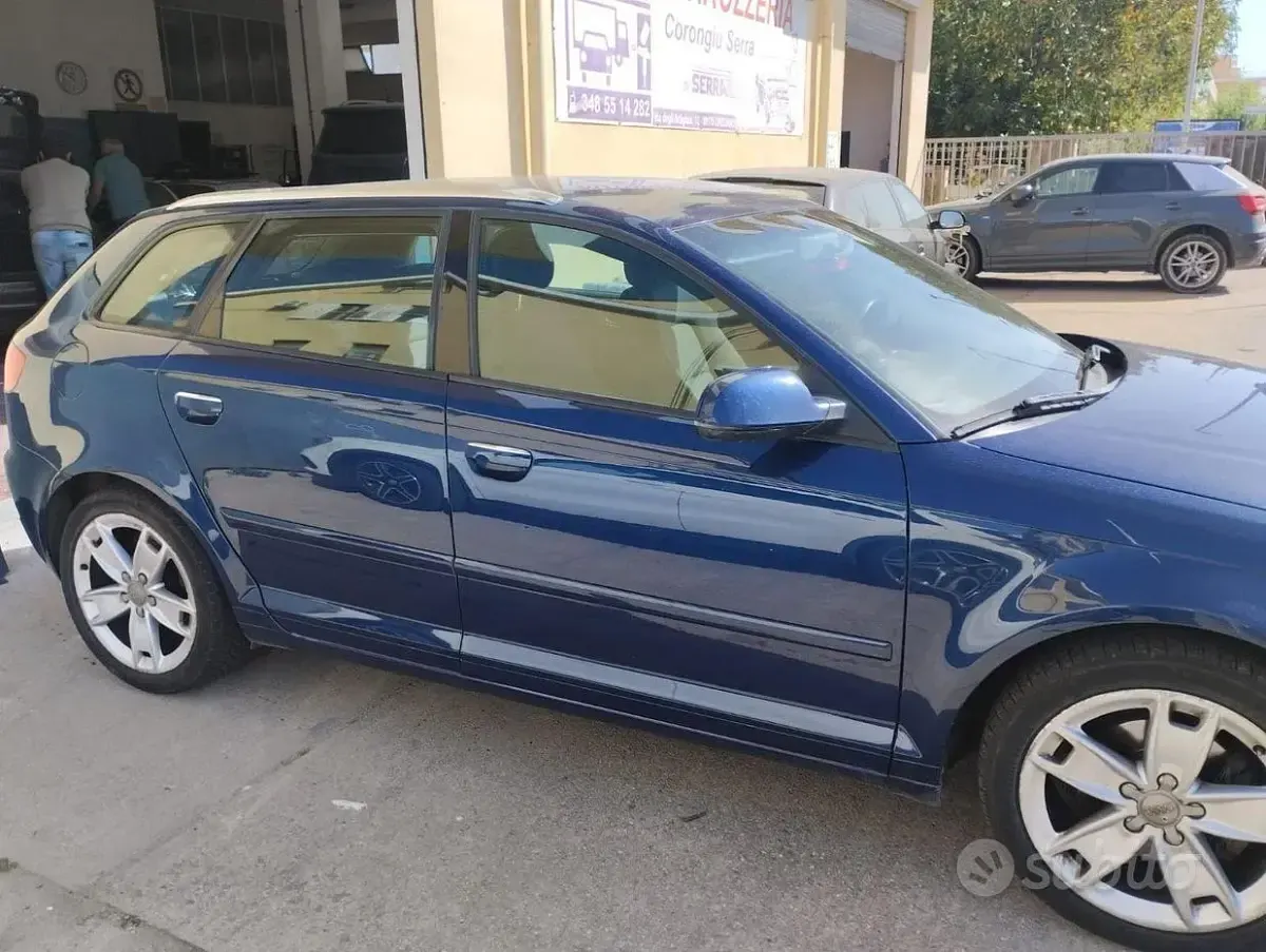 Brugt Audi A3 140 HK (102 kW) 2014 Blå Sedan