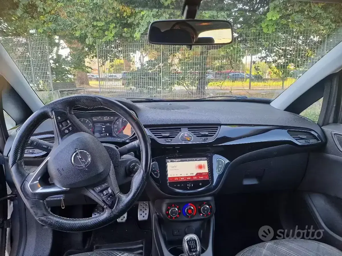 Usata Opel Corsa S 150 CV (110 kW) 2016 Grigio Utilitaria