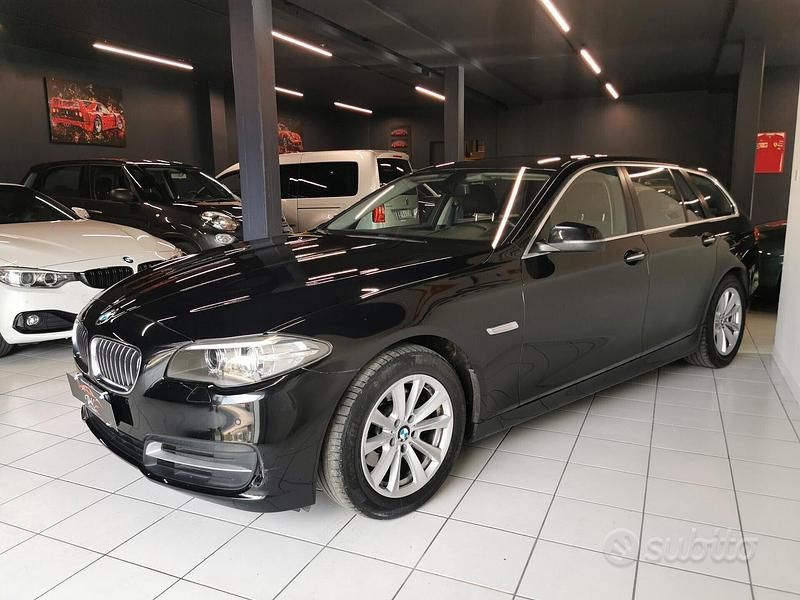 Usata BMW 520 190 CV (139 kW) 2015 Nero Station wagon
