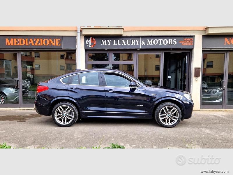 Usata BMW X4 M Sport 190 CV (139 kW) 2018 Nero SUV
