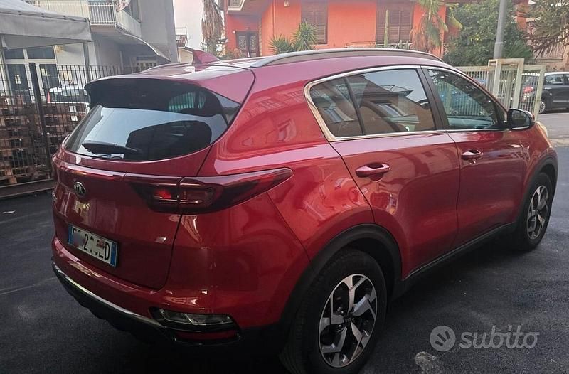 Usata Kia Sportage 136 CV (100 kW) 2019 Rosso SUV