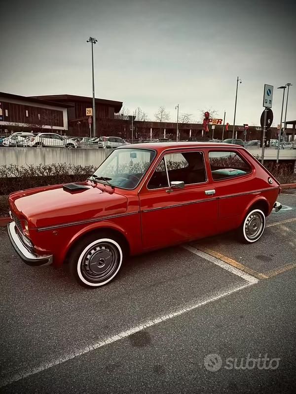 Usata Fiat 127 1970 Rosso Coupé