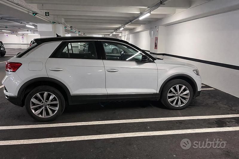 Usata VW T-Roc 110 CV (80 kW) 2021 Bianco SUV