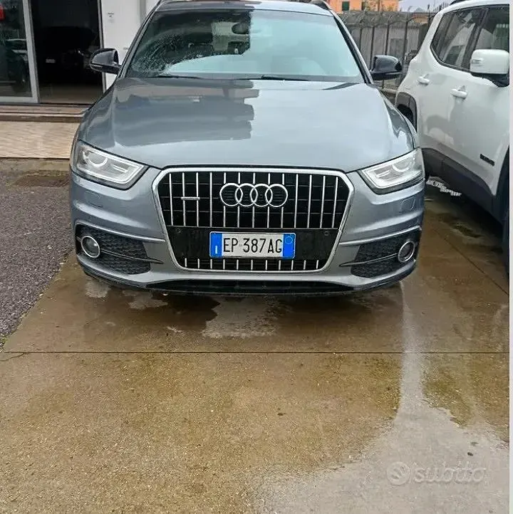 Usata Audi Q3 S-Line 177 CV (130 kW) 2013 Grigio SUV