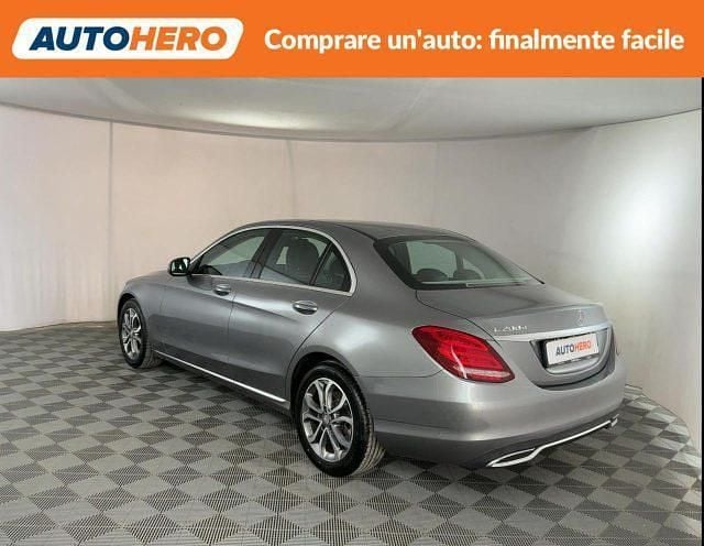 Usata Mercedes C200 135 CV (99 kW) 2015 Argento Berlina