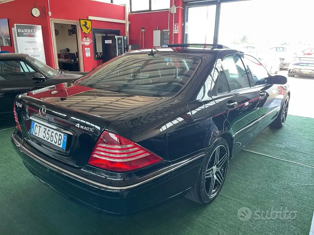 Usata Mercedes S350 245 CV (180 kW) 2005 Nero Berlina