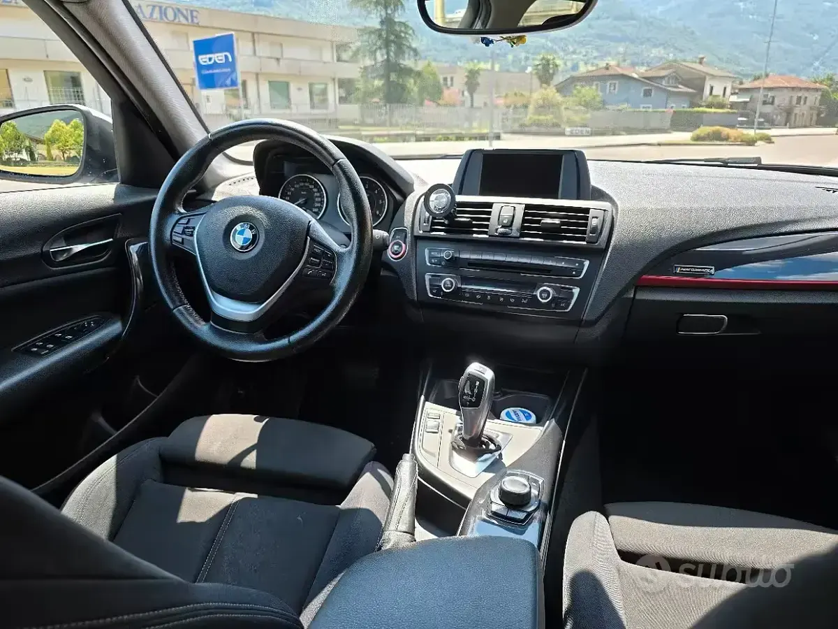 Usata BMW 116 Efficient Dynamics 116 CV (85 kW) 2015 Bianco Utilitaria