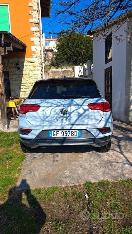Usata VW T-Roc Advance 116 CV (85 kW) 2019 Bianco SUV