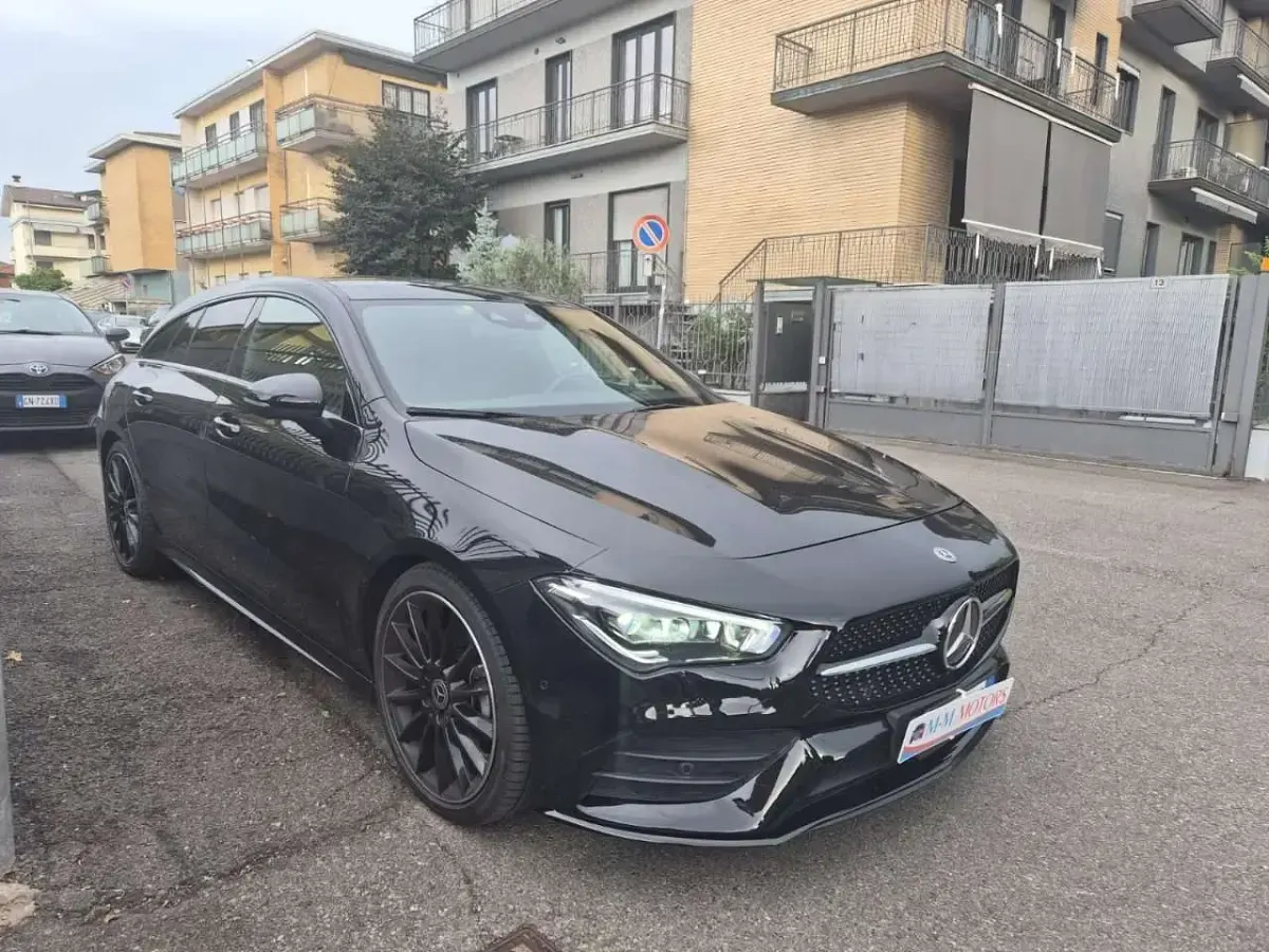 Usata Mercedes CLA200 Premium 163 CV (119 kW) 2022 Nero Coupé