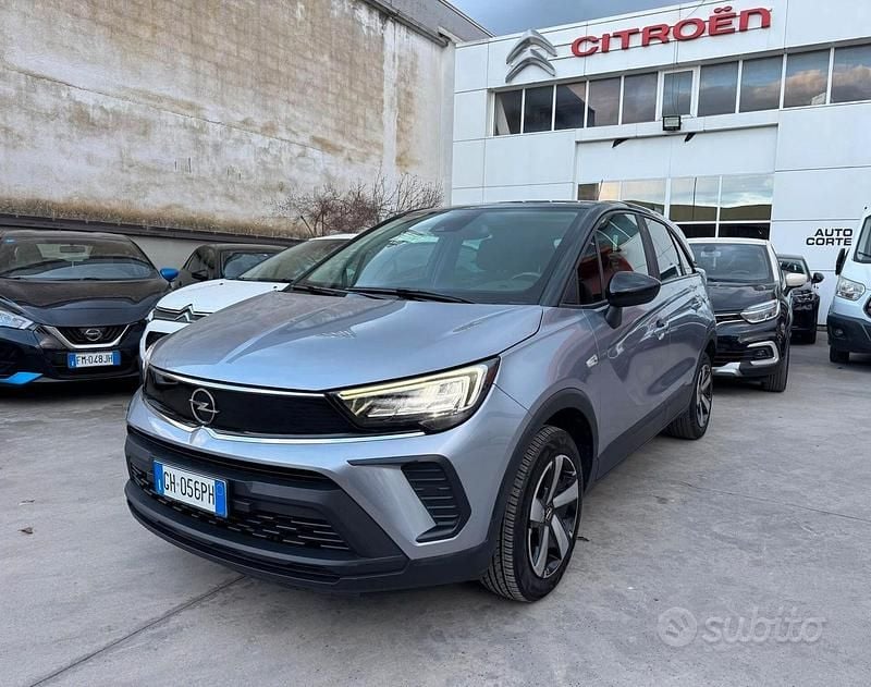 Usata Opel Crossland X Edition 120 CV (88 kW) 2021 Grigio SUV