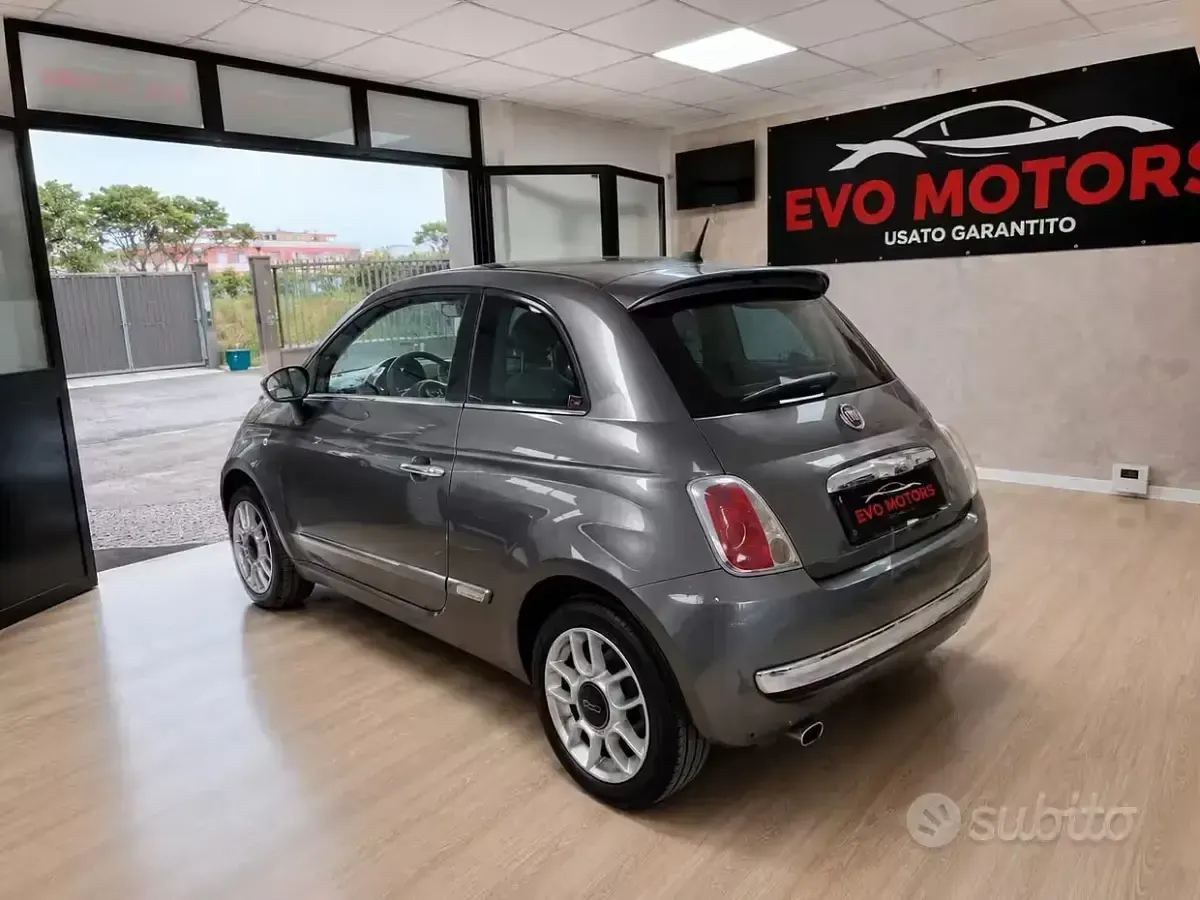 Usata Fiat 500 Sport 69 CV (50 kW) 2009 Grigio Cabrio