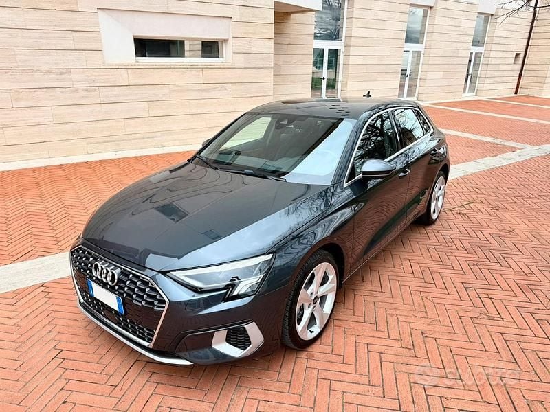Usata Audi A3 Advanced Plus 116 CV (85 kW) 2022 Grigio Berlina