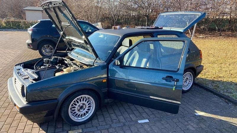 Usata VW Golf II GTD 69 CV (50 kW) 1984 Verde Utilitaria