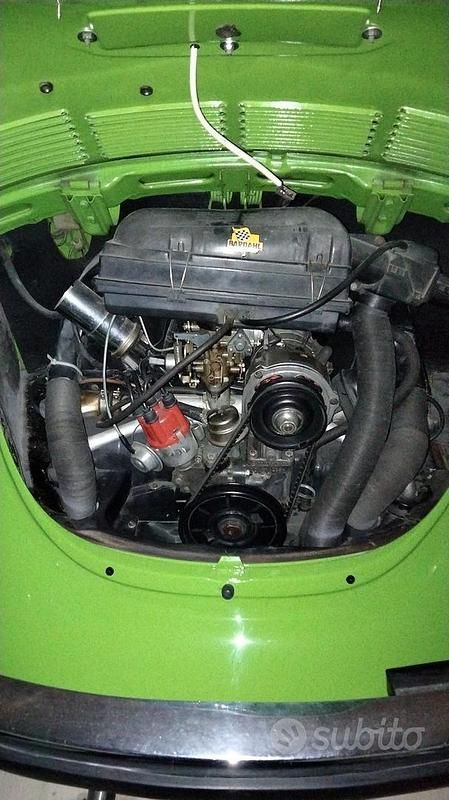 Usata VW Beetle 1970 Verde Utilitaria