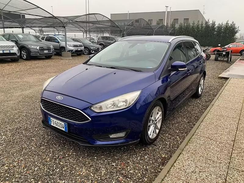 Usata Ford Focus Business Edition 120 CV (88 kW) 2016 Blu Station wagon
