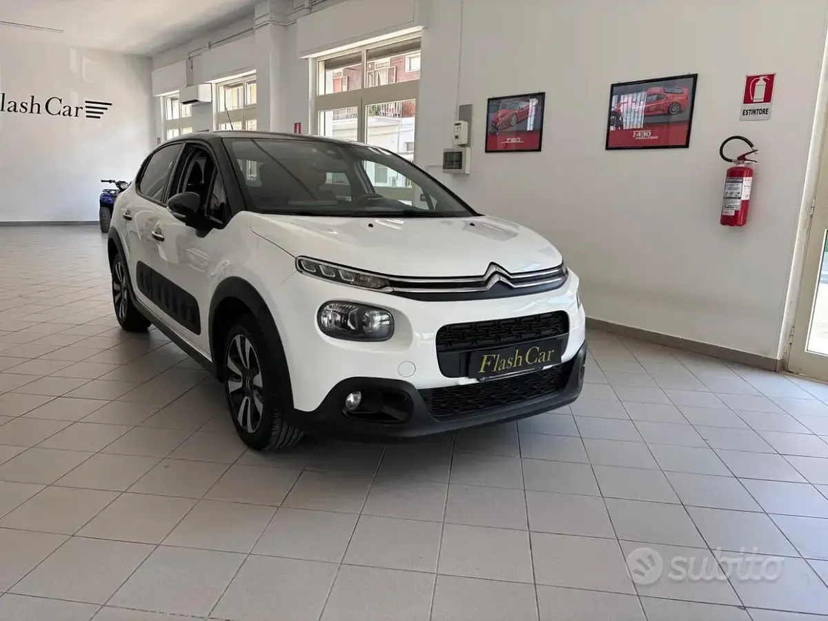 Usata Citroën C3 102 CV (75 kW) 2019 Bianco Utilitaria