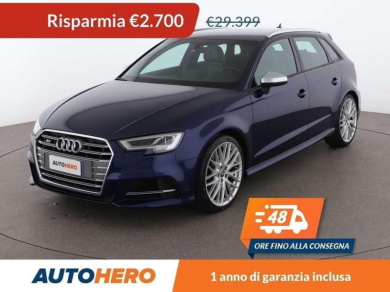 Blu Usata 2018 Audi S3 Tre volumi | 26.699 € (Super prezzo) - Immagine 1/3