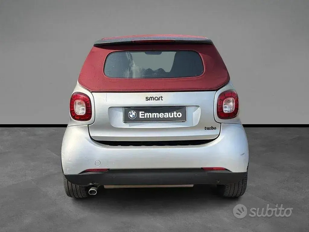 Usata Smart ForTwo Cabrio Passion 90 CV (66 kW) 2017 Grigio Cabrio